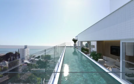 Andar alto no Diamant Noir Residence