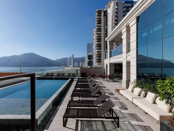 Apartamento frente mar no Aurora Exclusive Home