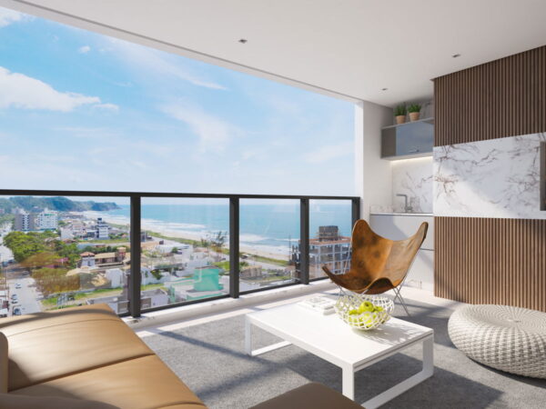 Venda de andar alto no Ocean Wind Residence