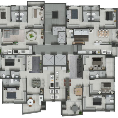 Apartamento diferenciado no Essência Residence